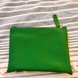 Lacoste Emerald Green Travel Bag